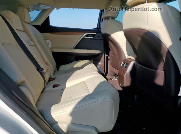 2T2HZMAA2LC152620 2020 LEXUS RX White უკანა სავარძლების ხედი