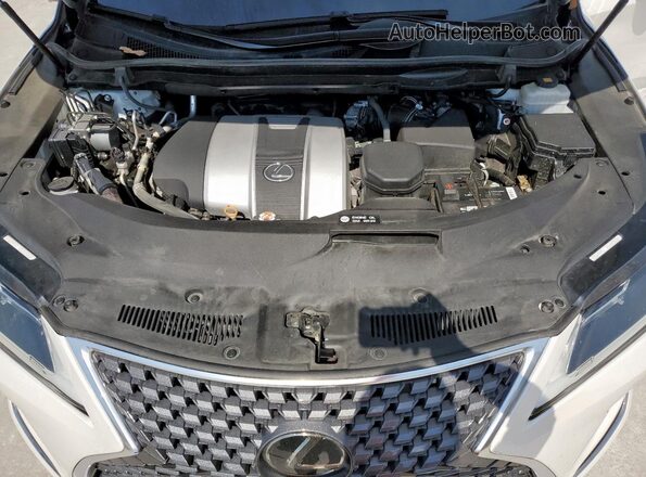 2T2HZMAA4LC161867 2020 LEXUS RX White Vista del compartimento del motor