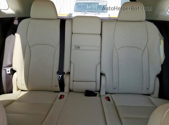 2T2HZMAA4LC161867 2020 LEXUS RX White Vista de los asientos traseros