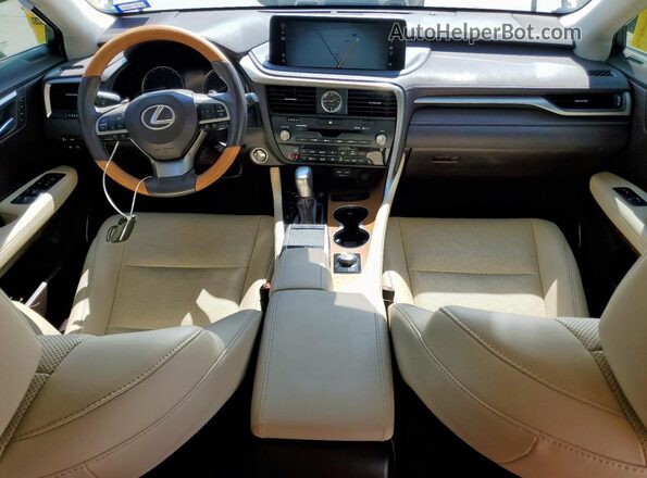 2T2HZMAA4LC161867 2020 LEXUS RX White Vista del salpicadero