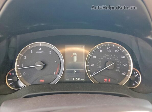 2T2HZMAA4LC161867 2020 LEXUS RX White Vista del cuadro de instrumentos
