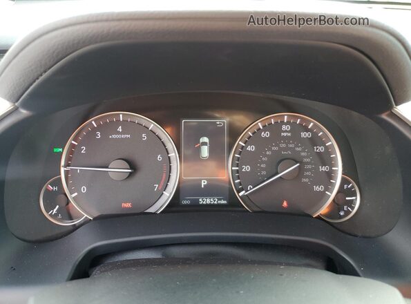 2T2HZMAA8LC161418 2020 LEXUS RX Green Widok zestawu wskaźników