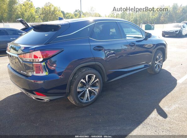 2T2HZMAA8NC229848 2022 LEXUS RX 350 Dark Blue Trasero derecho