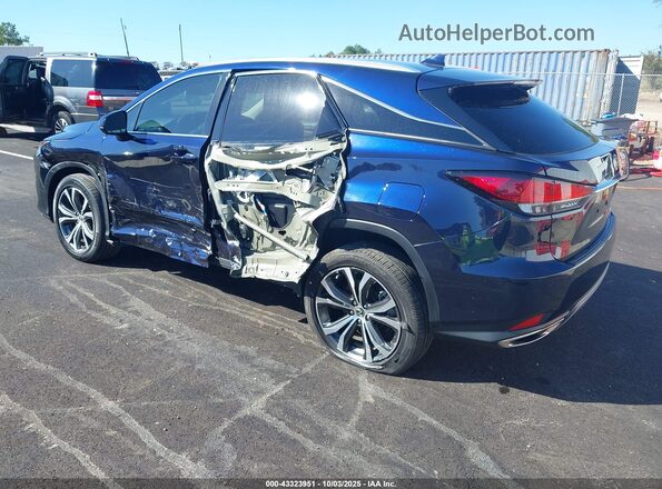 2T2HZMAA8NC229848 2022 LEXUS RX 350 Dark Blue Trasero izquierdo