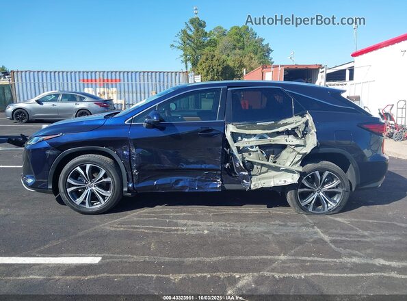 2T2HZMAA8NC229848 2022 LEXUS RX 350 Dark Blue Vista interior de 360 grados