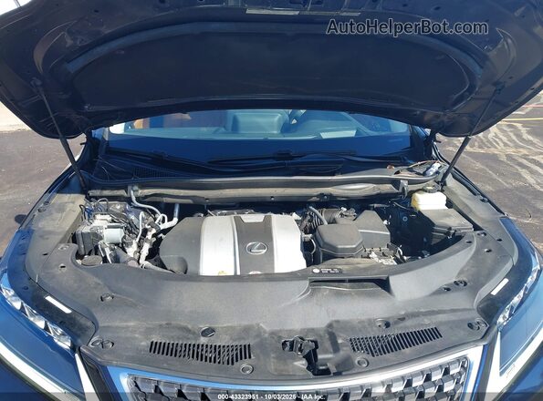 2T2HZMAA8NC229848 2022 LEXUS RX 350 Dark Blue Vista trasera