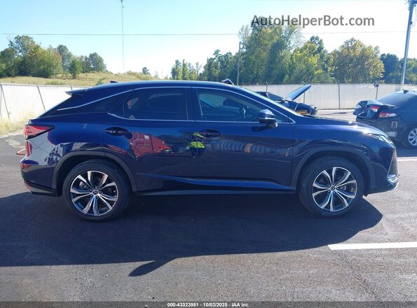 2T2HZMAA8NC229848 2022 LEXUS RX 350 Dark Blue Vista interior trasera
