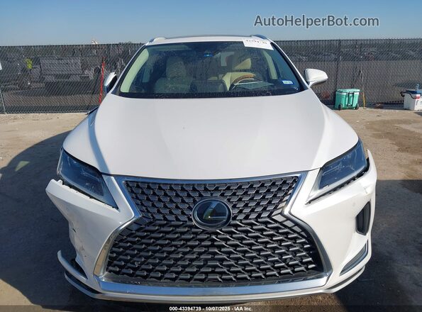 2T2HZMAA9LC177840 2020 LEXUS RX 350 White Вид щитка приладів
