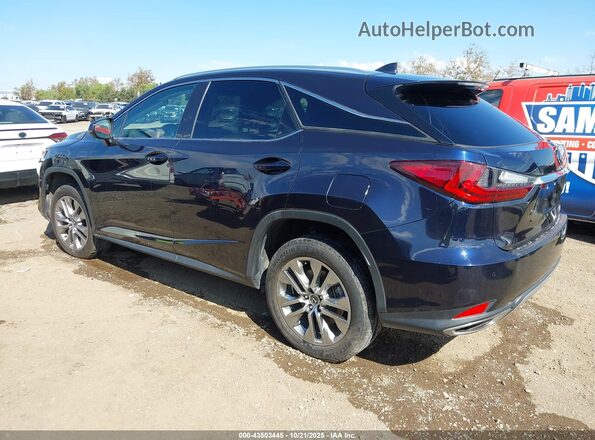 2T2HZMAA9MC192422 2021 LEXUS RX 350 Dark Blue უკანა მარცხენა