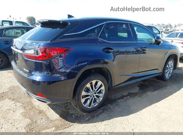 2T2HZMAA9MC192422 2021 LEXUS RX 350 Dark Blue უკანა მარჯვენა