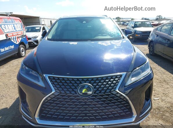 2T2HZMAA9MC192422 2021 LEXUS RX 350 Dark Blue წინა პანელის ხედი
