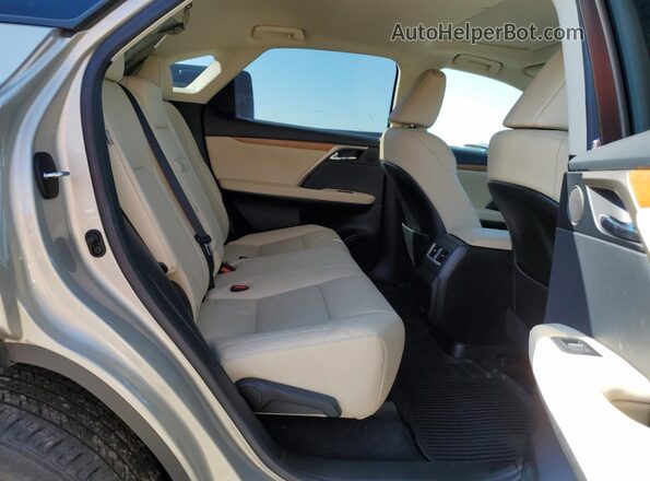 2T2HZMAAXMC183292 2021 LEXUS RX Gold უკანა სავარძლების ხედი