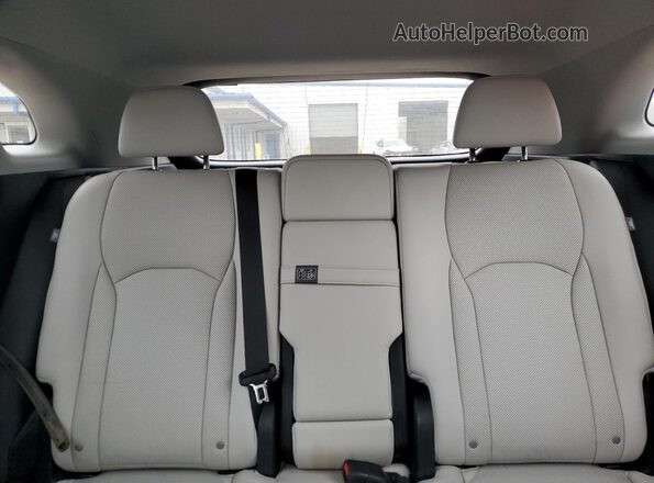 2T2HZMDA0LC217606 2020 LEXUS RX White Вид задніх сидінь