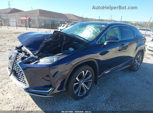 2T2HZMDA0LC235233 2020 LEXUS RX 350 Dark Blue Передняя левая четверть