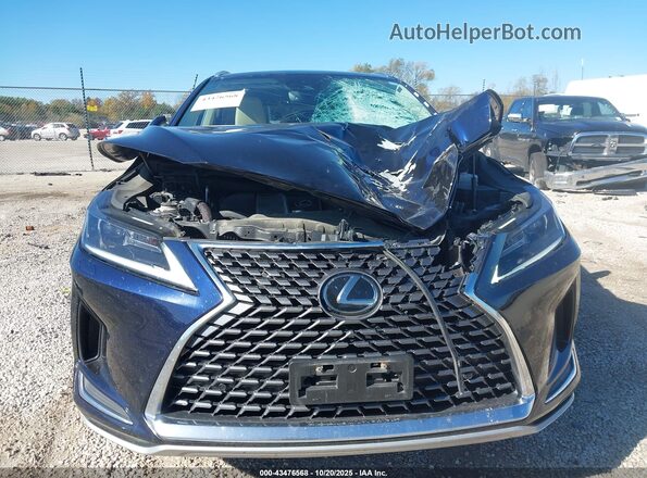 2T2HZMDA0LC235233 2020 LEXUS RX 350 Dark Blue Вид щитка приборов