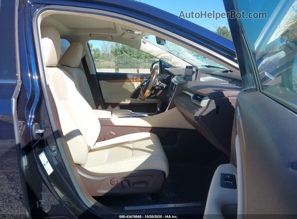 2T2HZMDA0LC235233 2020 LEXUS RX 350 Dark Blue Вид салона спереди