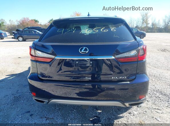 2T2HZMDA0LC235233 2020 LEXUS RX 350 Dark Blue 