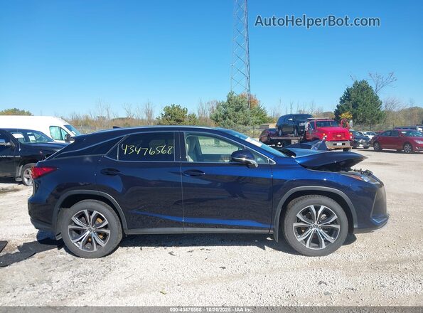 2T2HZMDA0LC235233 2020 LEXUS RX 350 Dark Blue Вид задней части салона