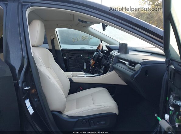 2T2HZMDA0MC308358 2021 LEXUS RX 350 Black Widok wnętrza z przodu