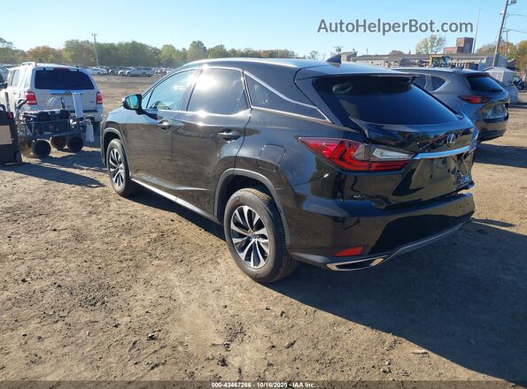 2T2HZMDA1MC262216 2021 LEXUS RX 350 Black უკანა მარცხენა
