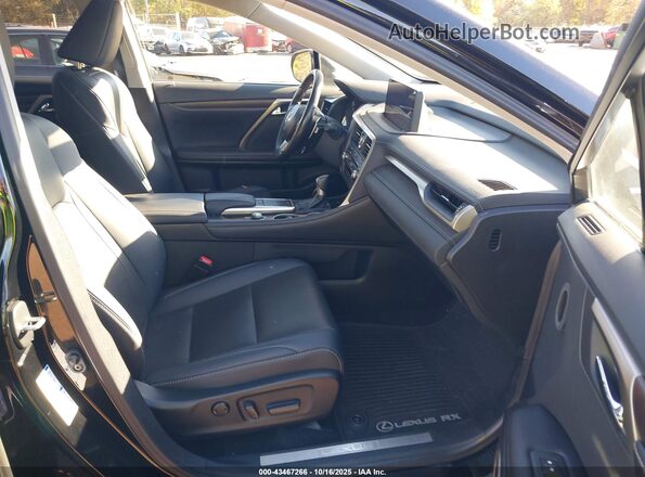 2T2HZMDA1MC262216 2021 LEXUS RX 350 Black წინა სალონის ხედი