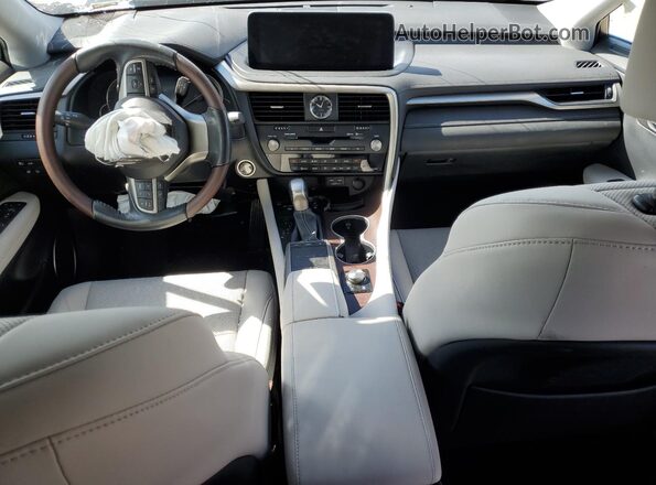 2T2HZMDA2LC252325 2020 LEXUS RX Black წინა პანელის ხედი