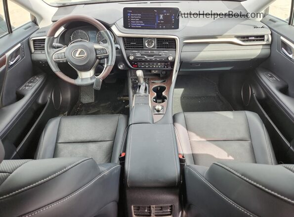 2T2HZMDA3LC241558 2020 LEXUS RX Silver Առջևի վահանակի տեսք