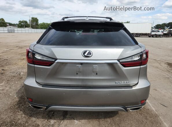 2T2HZMDA3LC241558 2020 LEXUS RX Silver Հետևի տեսք