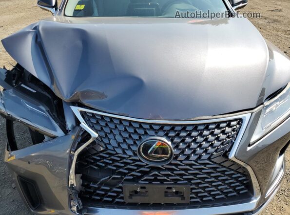 2T2HZMDA3LC243195 2020 LEXUS RX Gray Vista del compartimento del motor