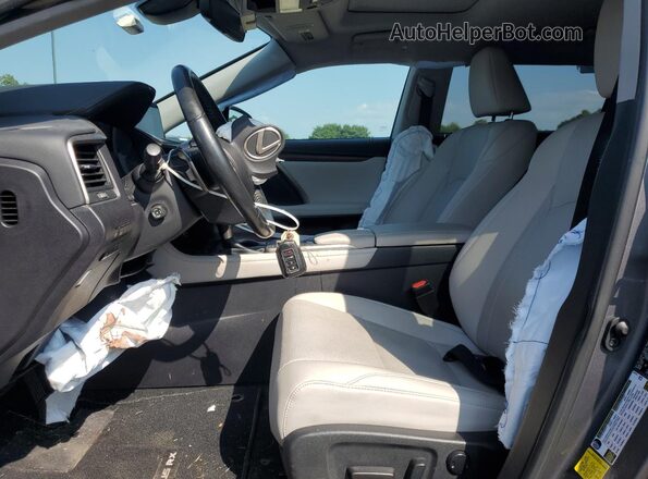 2T2HZMDA3LC243195 2020 LEXUS RX Gray Vista interior delantera
