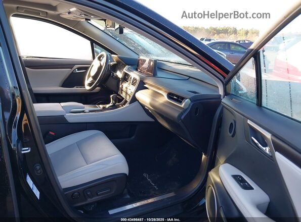 2T2HZMDA3MC265909 2021 LEXUS RX 350 Черный Вид салона спереди