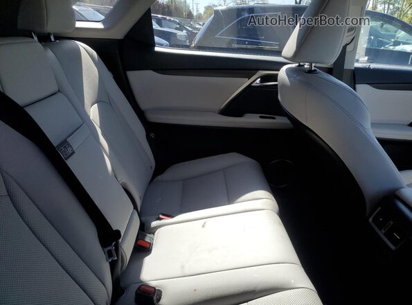2T2HZMDA4NC364630 2022 LEXUS RX Black Вид задніх сидінь
