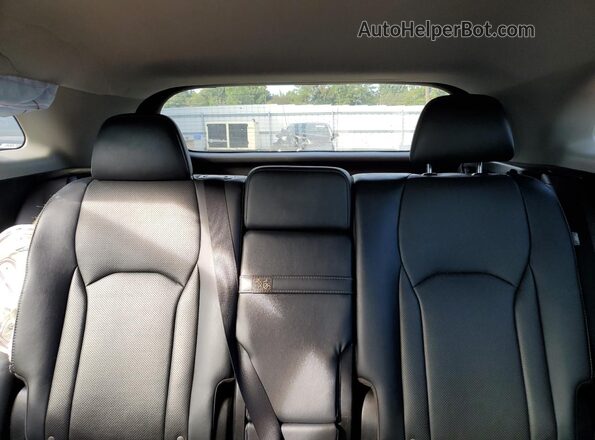 2T2HZMDA5LC247474 2020 LEXUS RX Black Vista de los asientos traseros