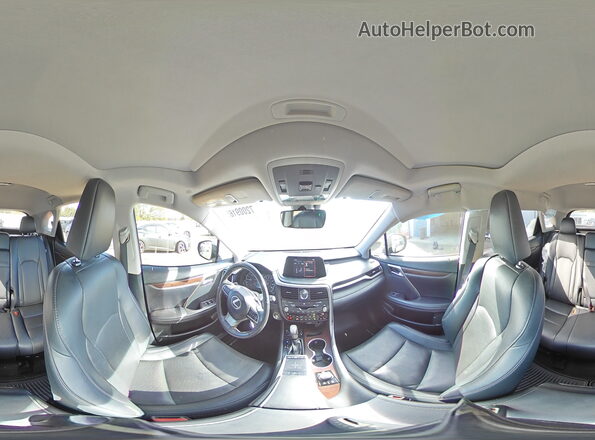 2T2HZMDA5LC247474 2020 LEXUS RX Black Vista interior de 360 grados