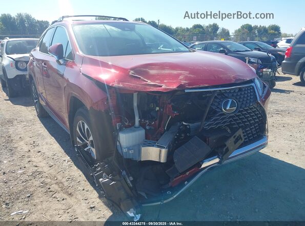 2T2HZMDA5NC357301 2022 LEXUS RX 350 Красный Вид спереди