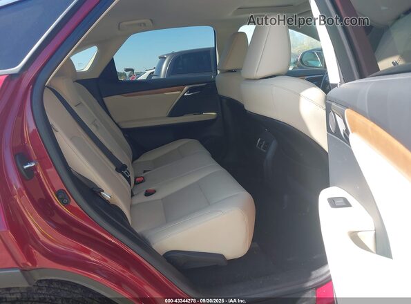 2T2HZMDA5NC357301 2022 LEXUS RX 350 Красный Вид наклейки с VIN-кодом