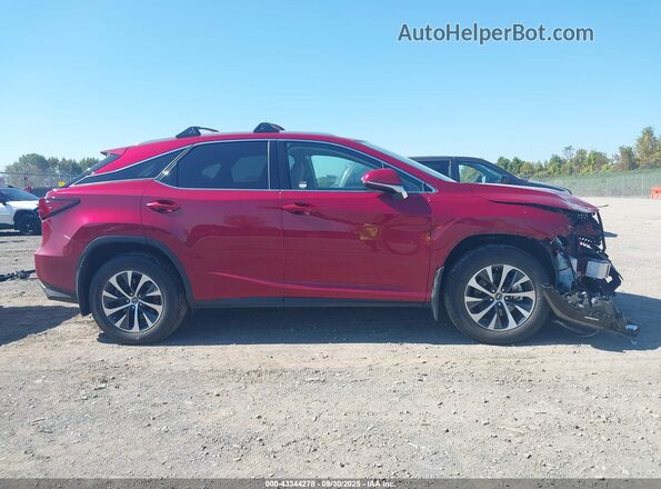 2T2HZMDA5NC357301 2022 LEXUS RX 350 Красный Панорамный вид салона 360°