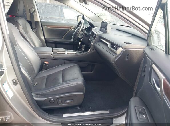2T2HZMDA6LC245622 2020 LEXUS RX 350 Gold Widok wnętrza z przodu
