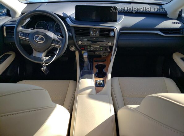 2T2HZMDA6MC279061 2021 LEXUS RX Gray Առջևի վահանակի տեսք