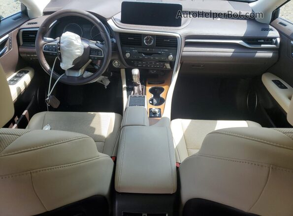2T2HZMDA7LC224536 2020 LEXUS RX White წინა პანელის ხედი