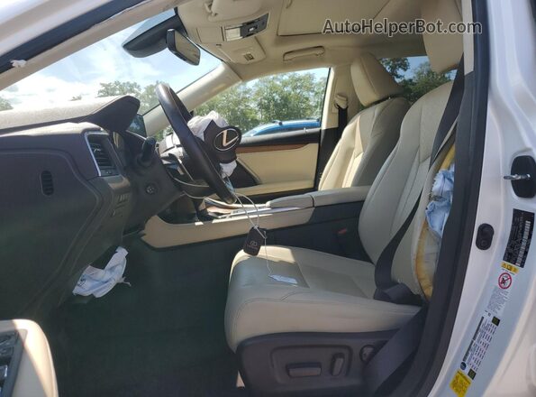 2T2HZMDA7LC224536 2020 LEXUS RX White წინა სალონის ხედი