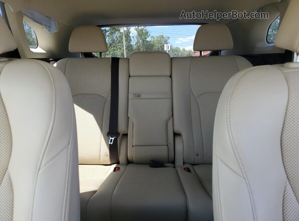 2T2HZMDA7LC224536 2020 LEXUS RX White უკანა სავარძლების ხედი