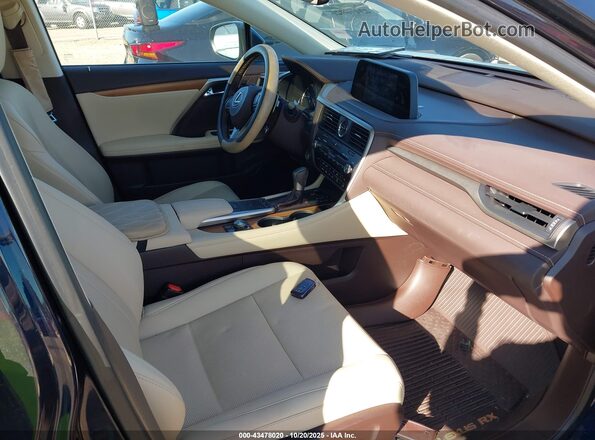 2T2HZMDA7LC251672 2020 LEXUS RX 350 Dark Blue Vista interior delantera
