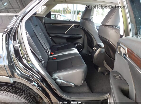 2T2HZMDA8NC353629 2022 LEXUS RX 350 Black უკანა სავარძლების ხედი