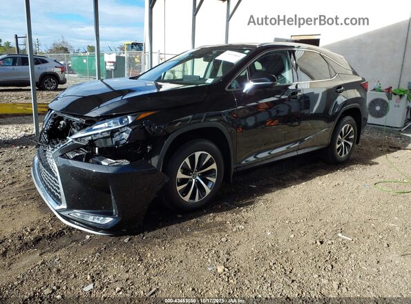 2T2HZMDA8NC353629 2022 LEXUS RX 350 Black წინა მარცხენა ხედი სამი მეოთხედიდან