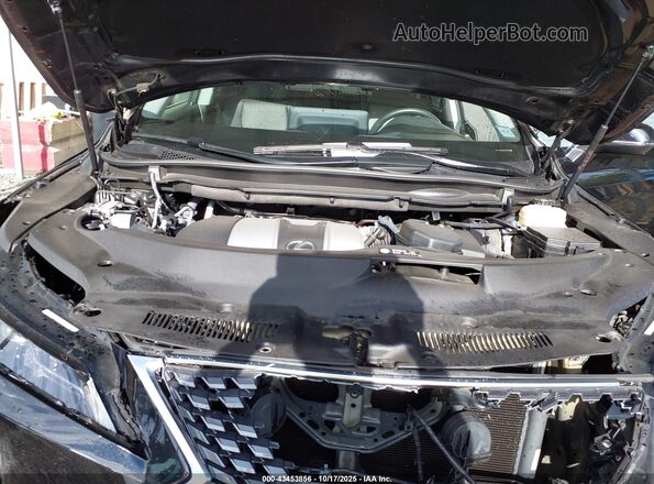 2T2HZMDA8NC353629 2022 LEXUS RX 350 Black ძრავის განყოფილების ხედი
