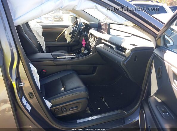 2T2HZMDAXLC238950 2020 LEXUS RX 350 Серый Вид салона спереди