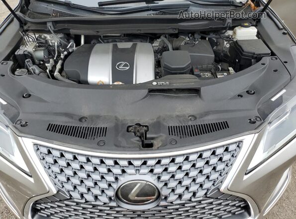 2T2HZMDAXLC254971 2020 LEXUS RX Silver Engine compartment view