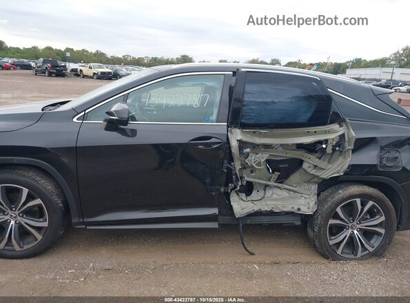 2T2HZMDAXNC344169 2022 LEXUS RX 350 Black Սալոնի հետևի տեսք