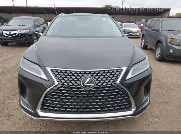 2T2HZMDAXNC344169 2022 LEXUS RX 350 Black Առջևի վահանակի տեսք